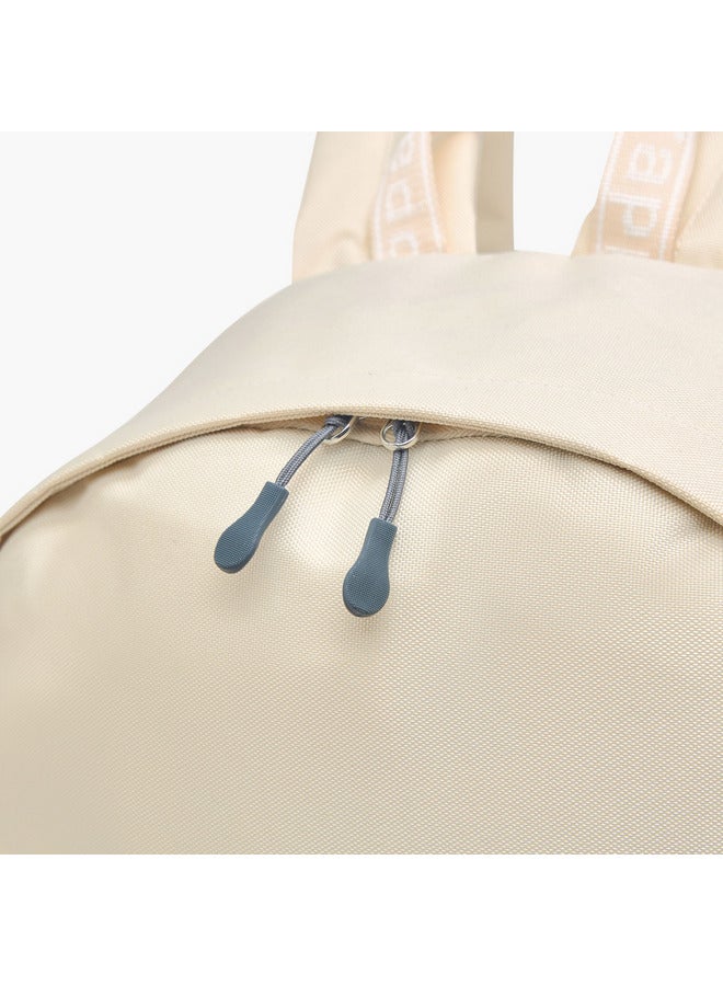 Kappa Girls Logo Print School Backpack with Zip Closure and Adjustable Strap - 29x15x42 cm - Image 5