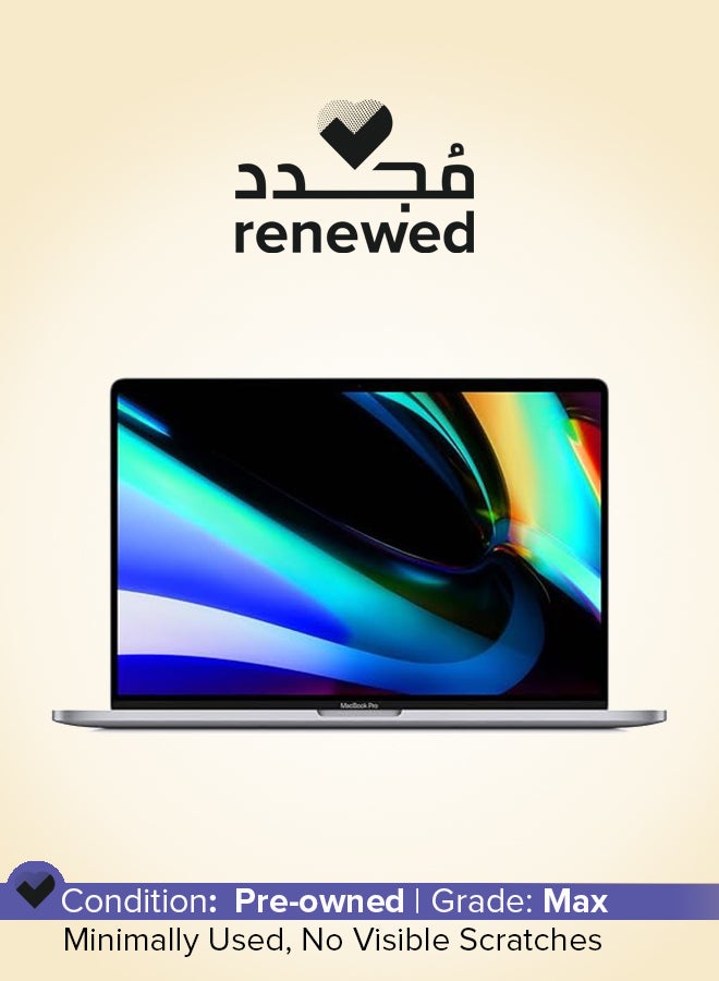 ابل  مجدد - ماك بوك برو A2141 بشاشة 16 بوصة، معالج i9/ثماني النواة/الجيل التاسع/ذاكرة RAM سعة 16 جيجابايت/قرص SSD سعة 1 تيرابايت/بطاقة رسومات AMD Radeon Pro 5500M/ذاكرة 4 جيجابايت/ماك أو إس - Image 1