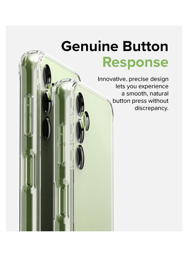 Ringke Fusion Compatible With Samsung Galaxy A14 4G / 5G Case Anti-Scratch Hard PC Back Shockproof TPU Bumper Protective Phone Cover Matte Black - Image 5