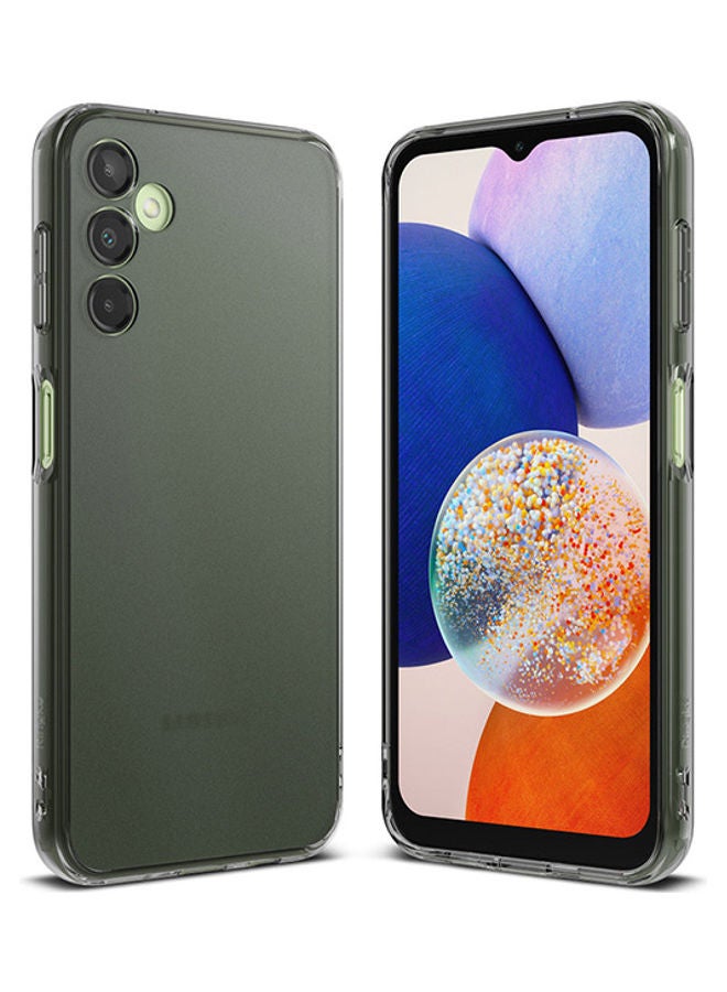 Ringke Fusion Compatible With Samsung Galaxy A14 4G / 5G Case Anti-Scratch Hard PC Back Shockproof TPU Bumper Protective Phone Cover Matte Black - Image 1