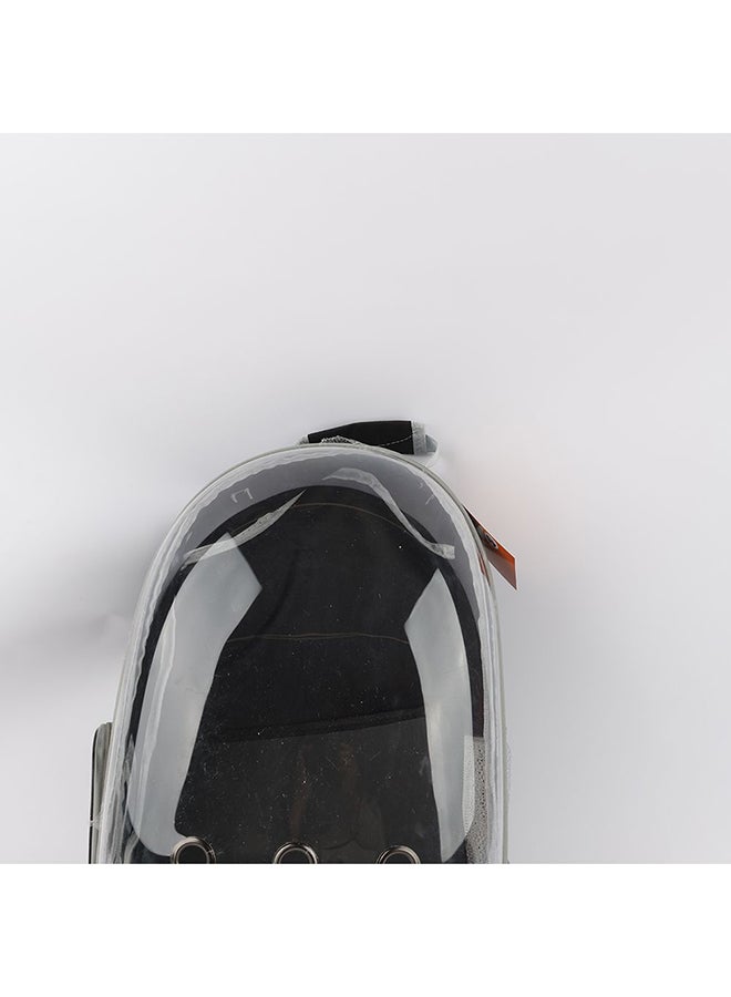 milano Space Capsule Pet Backpack Carrier for Cats & Small Dogs – Breathable Transparent Dome Design, Ventilated Travel Bag with Shoulder Straps for Outdoor, Hiking & Vet Trips  L32XW26XH41Cm - Image 5