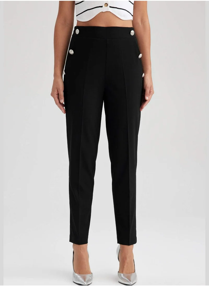 DeFacto Woman Carrot Fit Woven Trousers