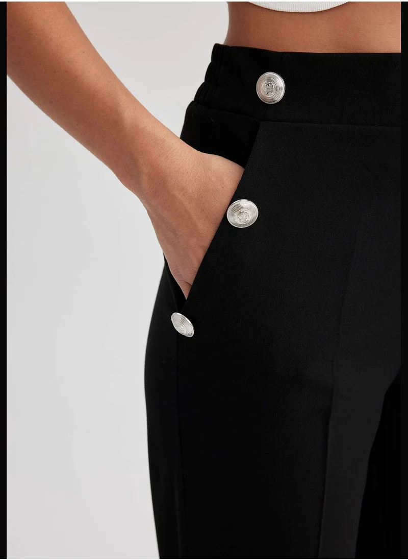 DeFacto Woman Carrot Fit Woven Trousers