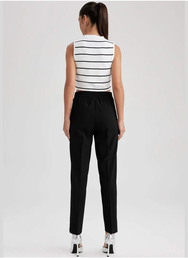 DeFacto Woman Carrot Fit Woven Trousers