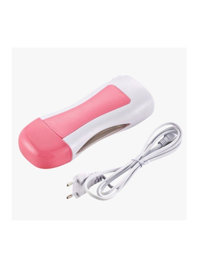 جهاز إزالة الشعر بالشمع المحمول + شمع مزيل الشعر الحساس - قطعة واحدة + ورق إزالة الشعر - Image 2