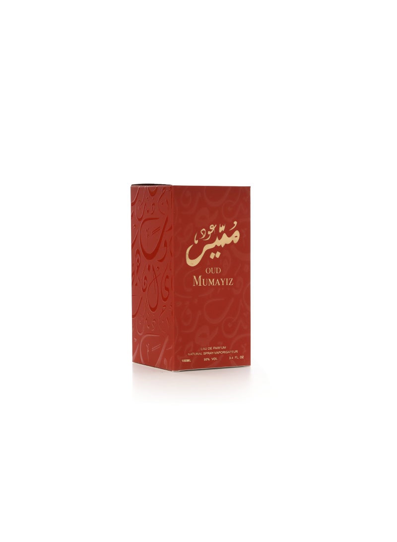 WORLD GOLDEN PERFUMES Oud Mumayiz Eau De Parfum - 100ml | WORLD GOLDEN PERFUMES | Natural Spray  - Image 2