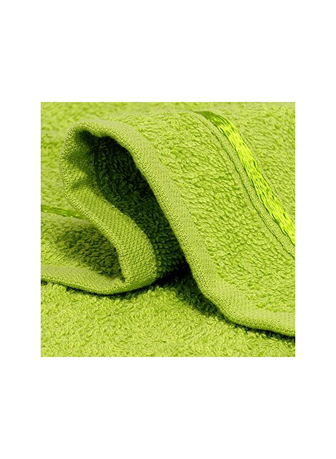 The Bros 100% Terry Cotton Pack of 6 Pieces Highly Absorbent and Quick-Drying, Hotel & Spa Quality Super Soft Towel Set | Towels for Bath | Hand Towel | Face Towel (Blue & Green) - Image 2