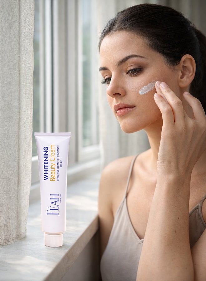 Feah Whitening Beauty Cream for Brighter & Even Skin Tone 50ml Tube - Image 2