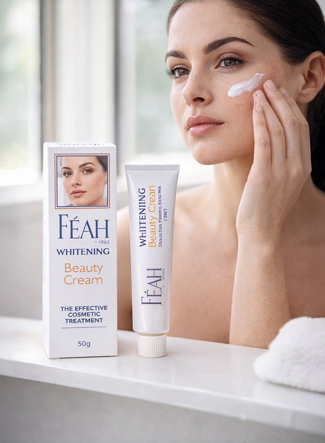 Feah Whitening Beauty Cream for Brighter & Even Skin Tone 50ml Tube - Image 4