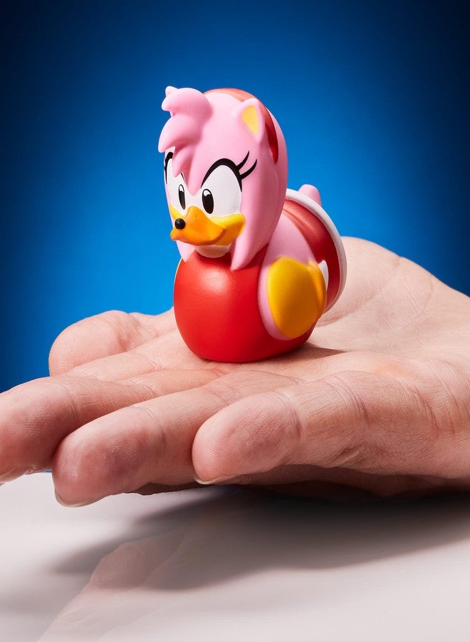 TUBBZ Mini Amy Rose Collectible Vinyl Rubber Duck Figure - Official Sonic The Hedgehog Merchandise - Kids TV, Movies & Video Games - Image 5