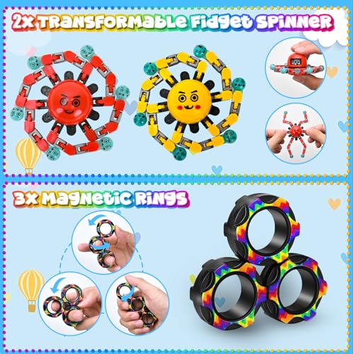 Dr.Kbder 15Pack Fidget Toys Bulk for Kids Adult Easter Basket Stuffers Gifts Sensory Autism ADHD Autistic Figette Classroom Treasure Prize Box School Must Have Stress Anxiety for Age 57 812 Valentines Day - Image 5