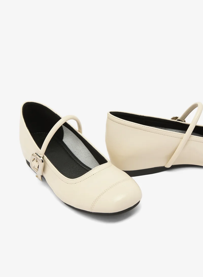 ELLA Cream Classic Mary Janes for Women | Best Price UAE
