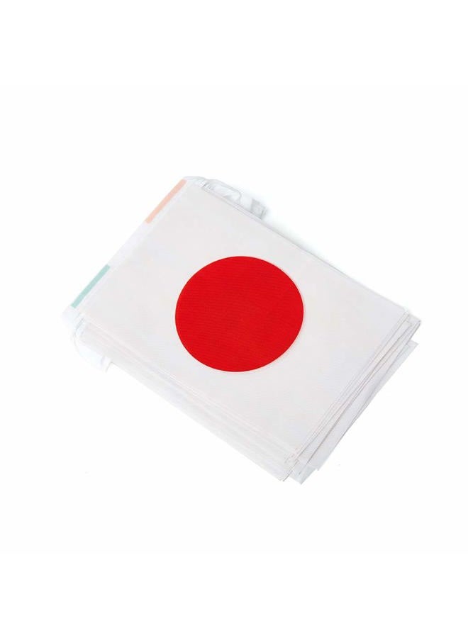 mflagperft Japan Flags Japanese Small String Mini Flag Pennant Banner Decorations - Image 2