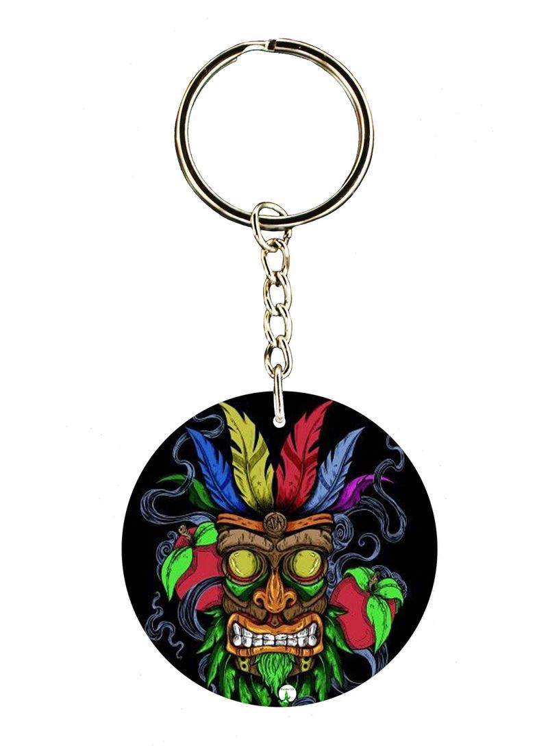 RKN Double Sided Crash Printed Keychain