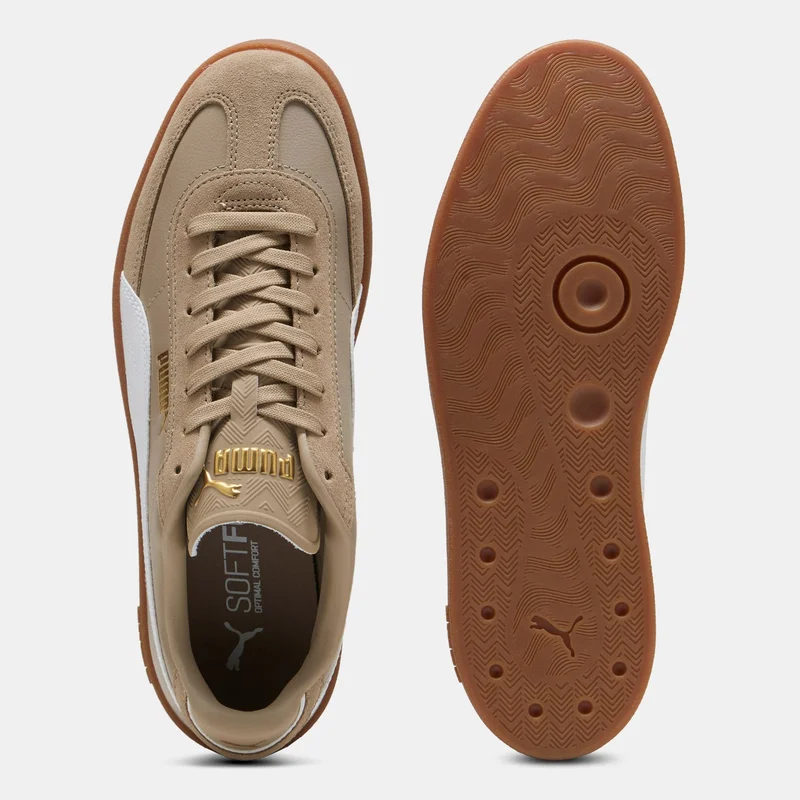 PUMA Brown Men's Club II Era Shoes  | Best Price UAE