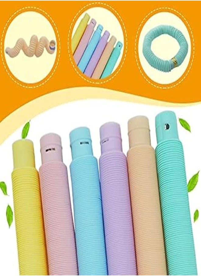 Light up Pop Tubes LED Pipe Fidget toy pop party favor for kids Glow sticks