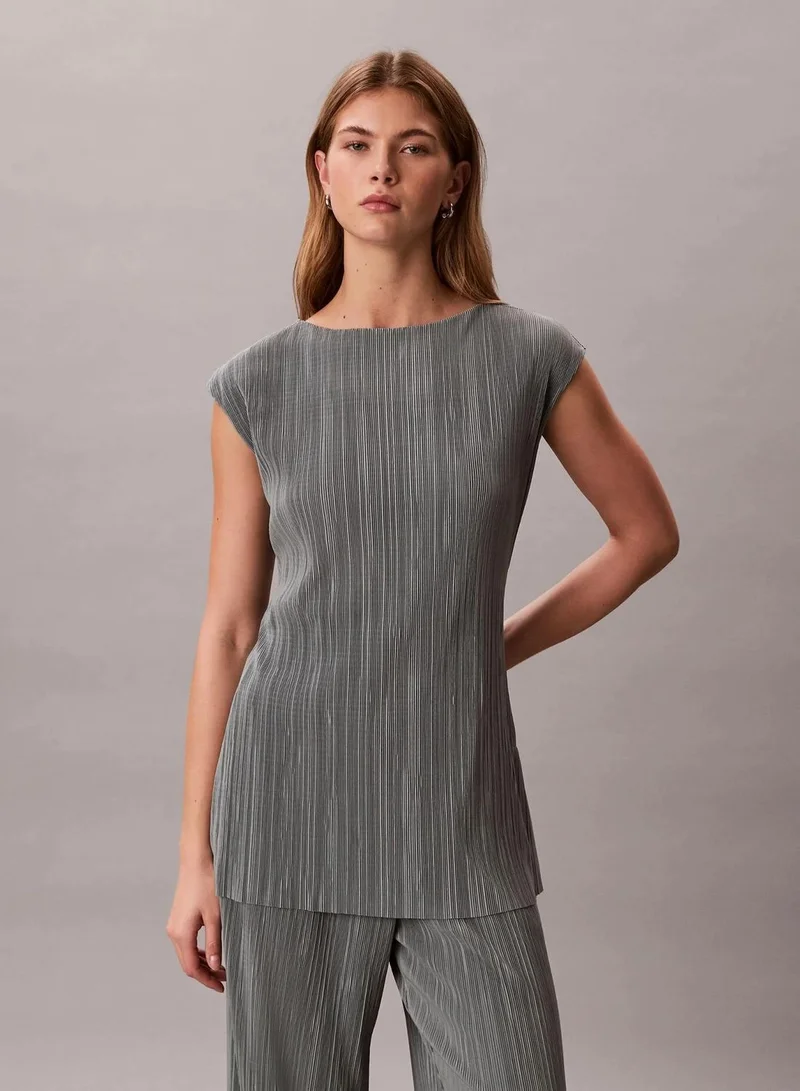 Plisse Tunic