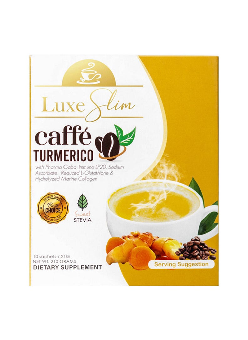 Luxe Slim Caffe Turmerico 10 sachets 