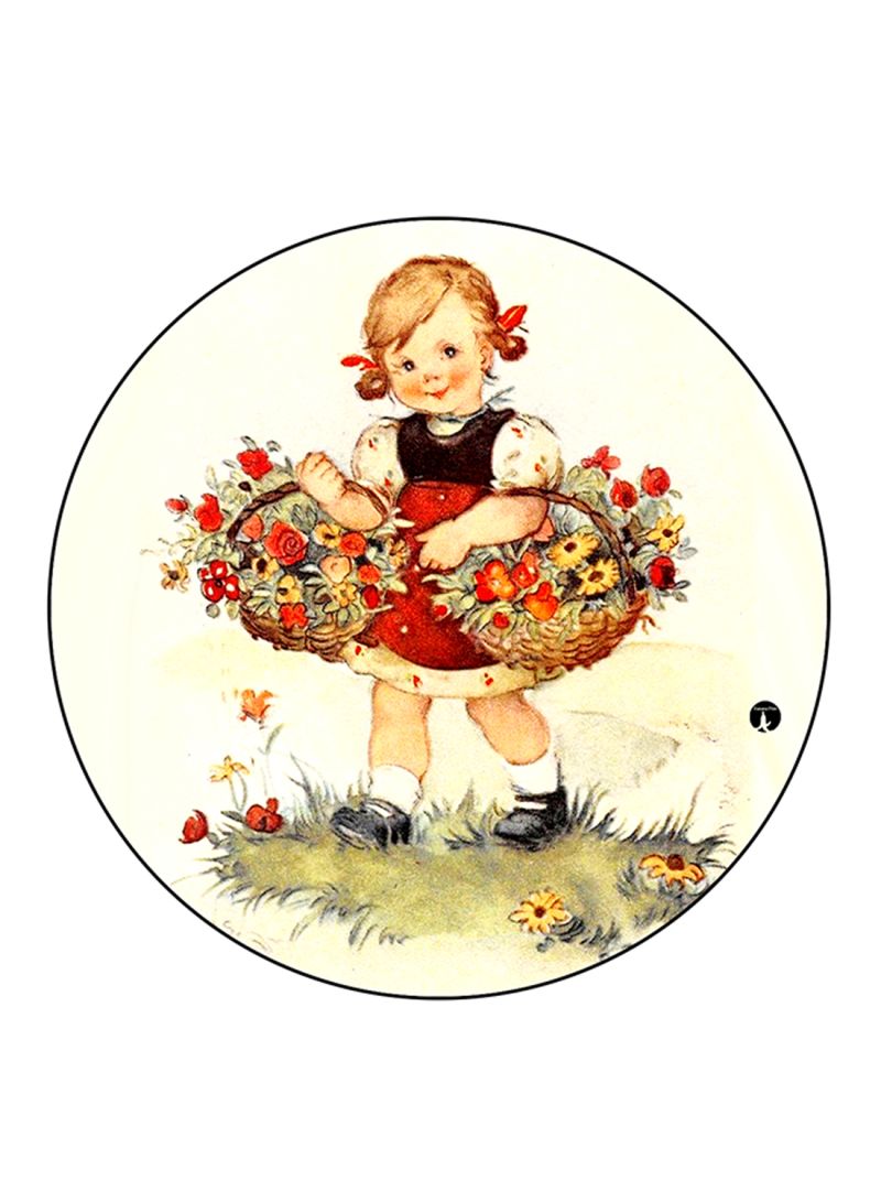 RKN Girl Printed Fridge Magnet Multicolour - Image 2