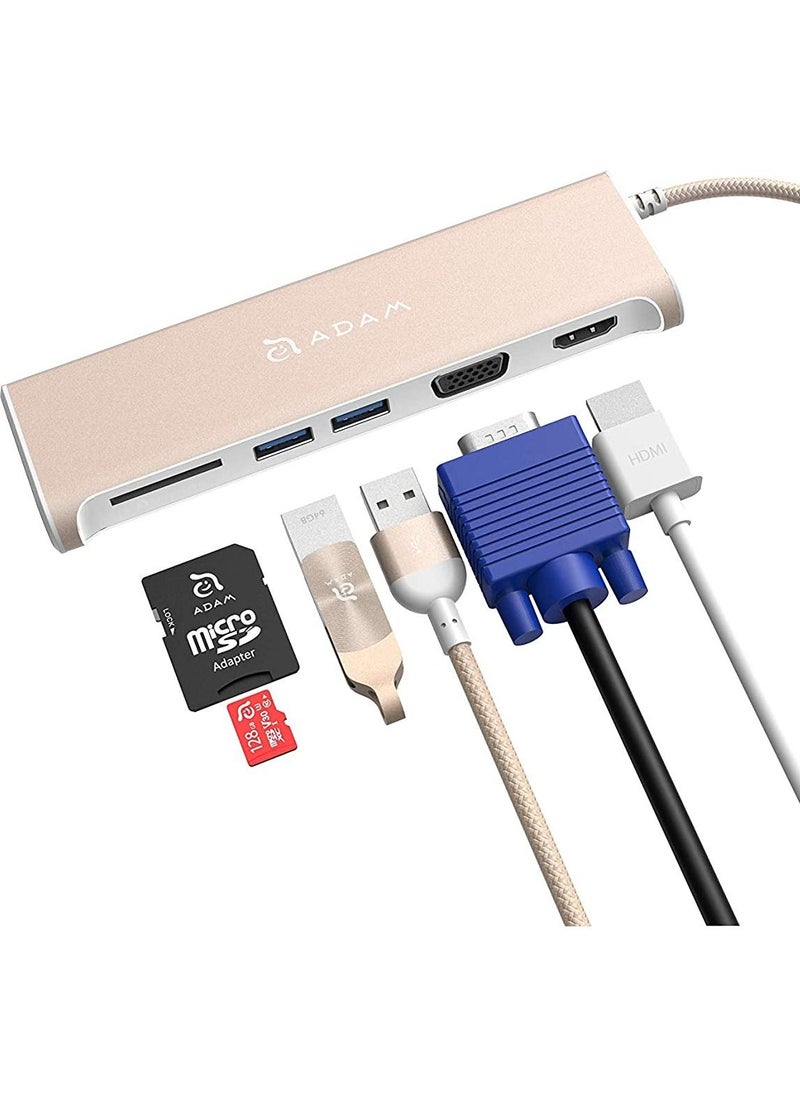 ADAM ELEMENTS Adam Elements CASA Hub A03 USB 3.1 USB Type-C 5 Port Display Hub  - Image 2