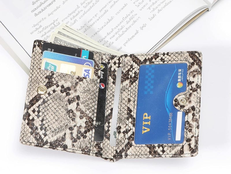 AnnabelZ Women Wallets Small Bifold Leather Pocket Wallet Ladies Mini Short Purse - Image 2