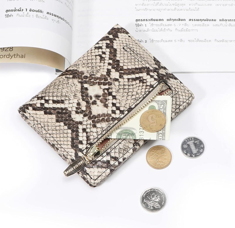 AnnabelZ Women Wallets Small Bifold Leather Pocket Wallet Ladies Mini Short Purse - Image 3