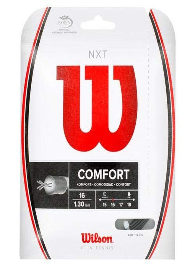 Wilson NXT Multifilament 17 Gauge Tennis Racket String in Natural Color - Image 3