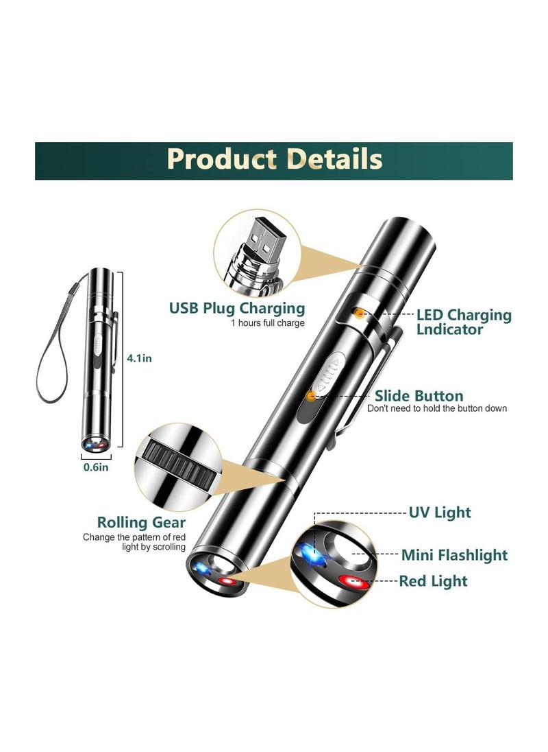 NNEWVANTE - Laser Pointer Cat Toy, Dog Laser Pointer for Interactive Toys for Indoor Cats Dogs, Long Range 7Modes Lazer Projection Playpen for Kitten Outdoor Pet Chaser Tease - Image 1