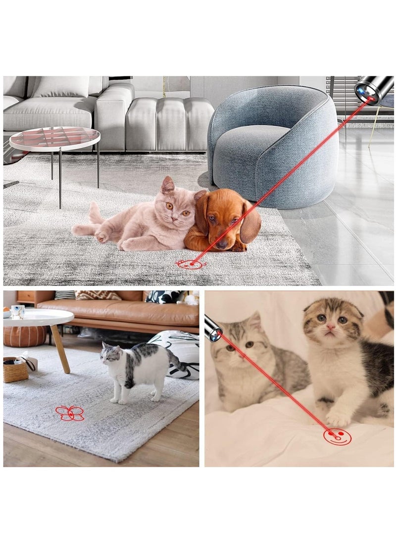 NNEWVANTE - Laser Pointer Cat Toy, Dog Laser Pointer for Interactive Toys for Indoor Cats Dogs, Long Range 7Modes Lazer Projection Playpen for Kitten Outdoor Pet Chaser Tease - Image 1