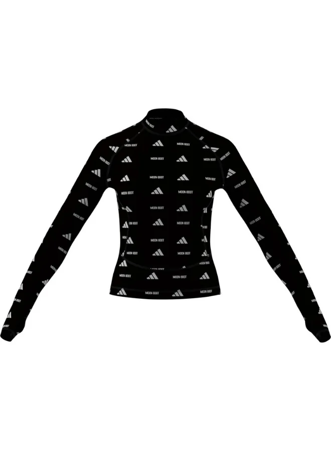 Adidas Adidas Long Sleeve Top Black Shirt (Long Sleeve) Other Shirts For Women