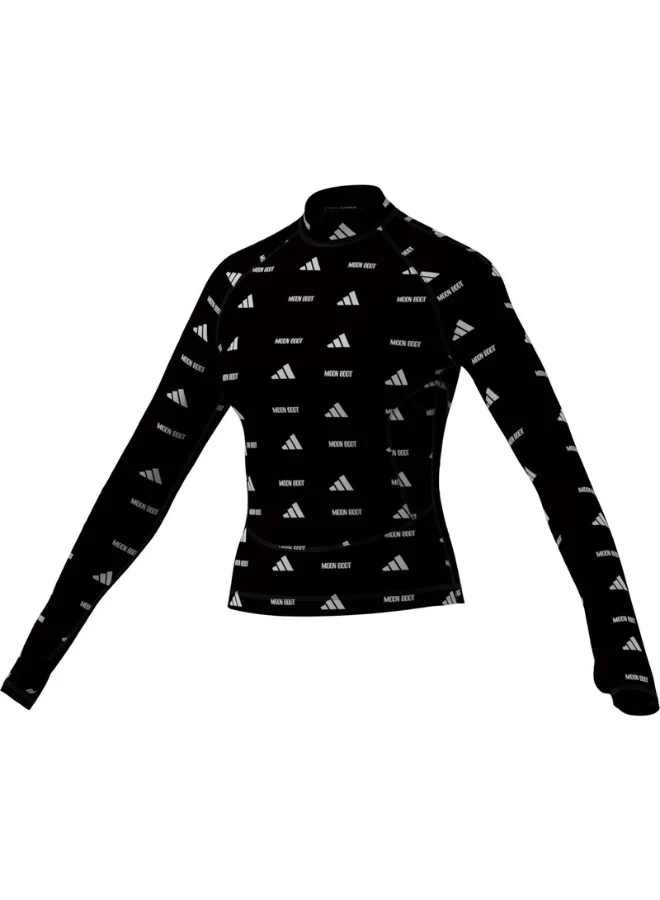 Adidas Adidas Long Sleeve Top Black Shirt (Long Sleeve) Other Shirts For Women