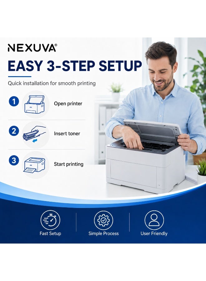 NEXUVA TN227 High-Yield Compatible Toner Cartridge Set for Brother HL-L3210CW, HL-L3230CDW, HL-L3270CDW, HL-L3290CDW, MFC-L3710CW, MFC-L3750CDW and MFC-L3770CDW – 4-Pack - Image 4