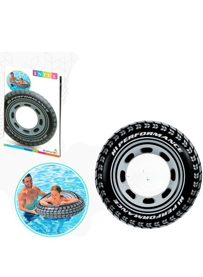 INTEX Giant Tire Floating Swimming Tube 91cm