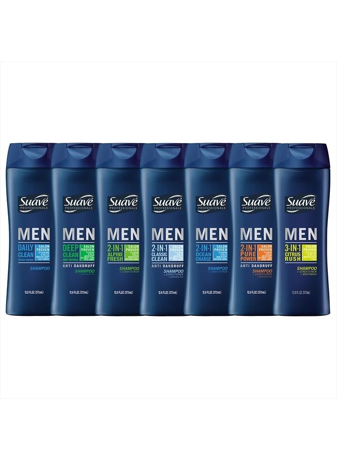 Suave Men Styling Gel, Firm Control, 7 oz - Image 4