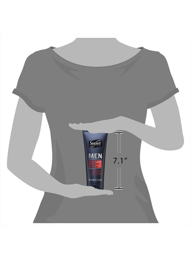 Suave Men Styling Gel, Firm Control, 7 oz - Image 2