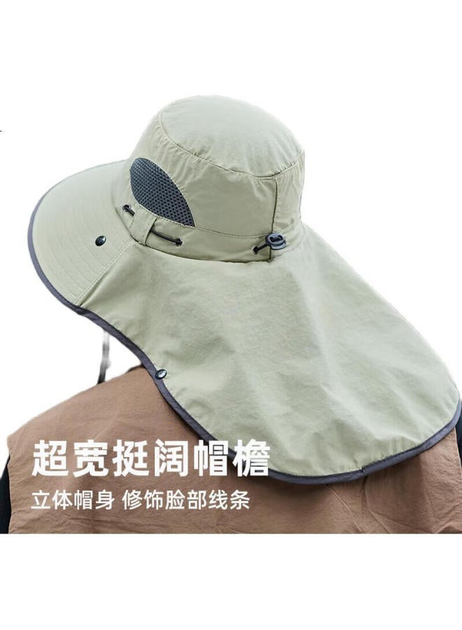 Tucano Sun Protection Hat, Unisex Sun Hat, Fishing Hat, Hiking Hat, Sun Hat, Outdoor Uv Protection Face Mask Hat For Men - Image 1