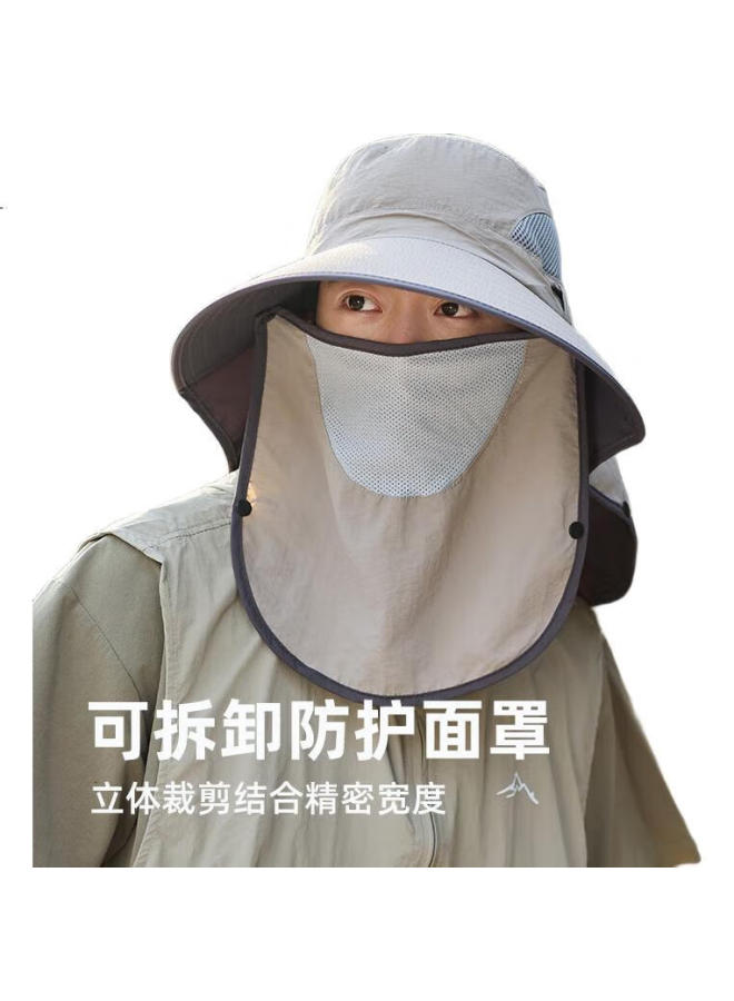 Tucano Sun Protection Hat, Unisex Sun Hat, Fishing Hat, Hiking Hat, Sun Hat, Outdoor Uv Protection Face Mask Hat For Men - Image 2