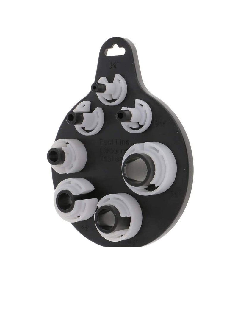 جي مجموعة أدوات فصل خط الوقود والتيار المتردد من JE Tech - مجموعة أدوات الفصل السريع لخط الوقود ومكيف الهواء - مجموعة اقتران خط أنابيب الزنبرك وزيت ناقل الحركة - 1/4 بوصة إلى 7/8 بوصة - Image 1