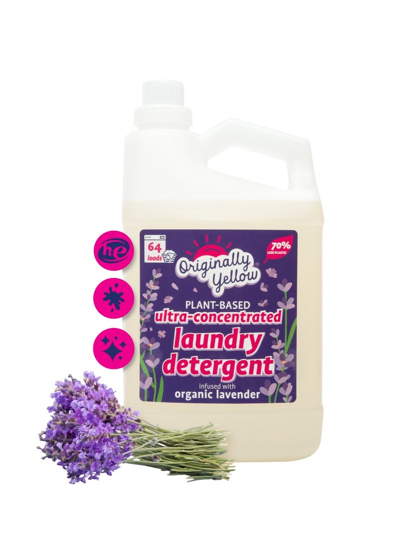 Originally Yellow Organic Plant Based Lavender Laundry Detergent - Image 1