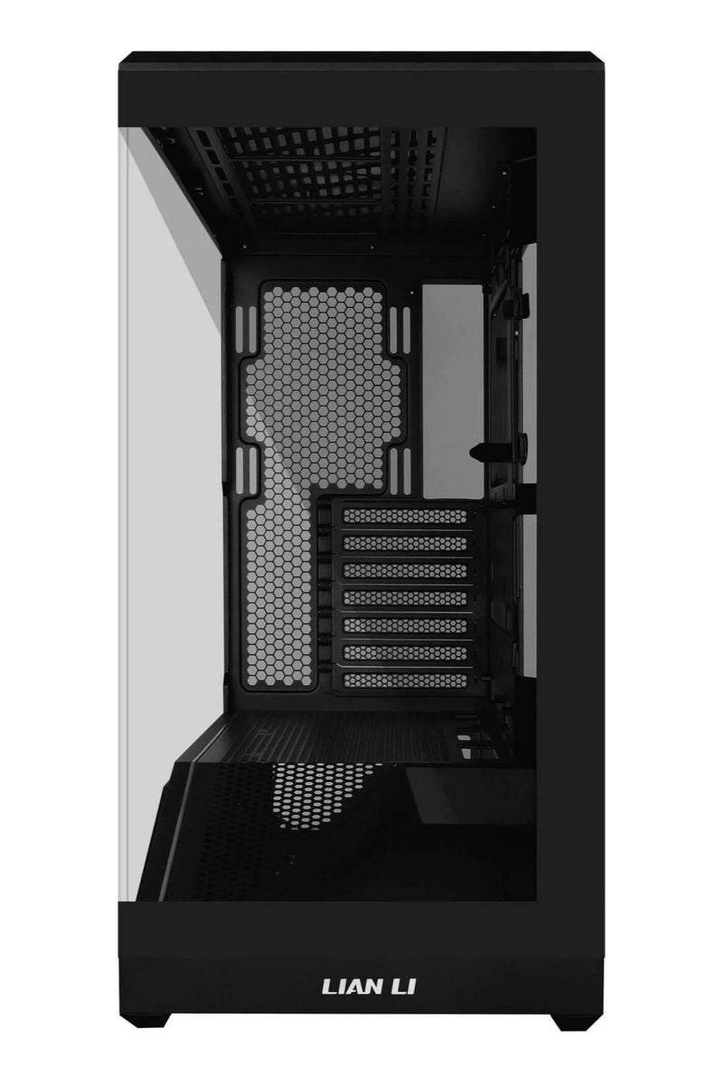 LIAN LI Vector V100RX ATX Mid-Tower PC Case, Tempered Glass Side Panel, Front ARGB Strip, 4× Pre-Installed 120mm PWM ARGB Fans, Back-Connect Motherboard Support, USB 3.1 Type-C, Tool-Free Cable Management, PSU Shroud, Black | V100RX - Image 3