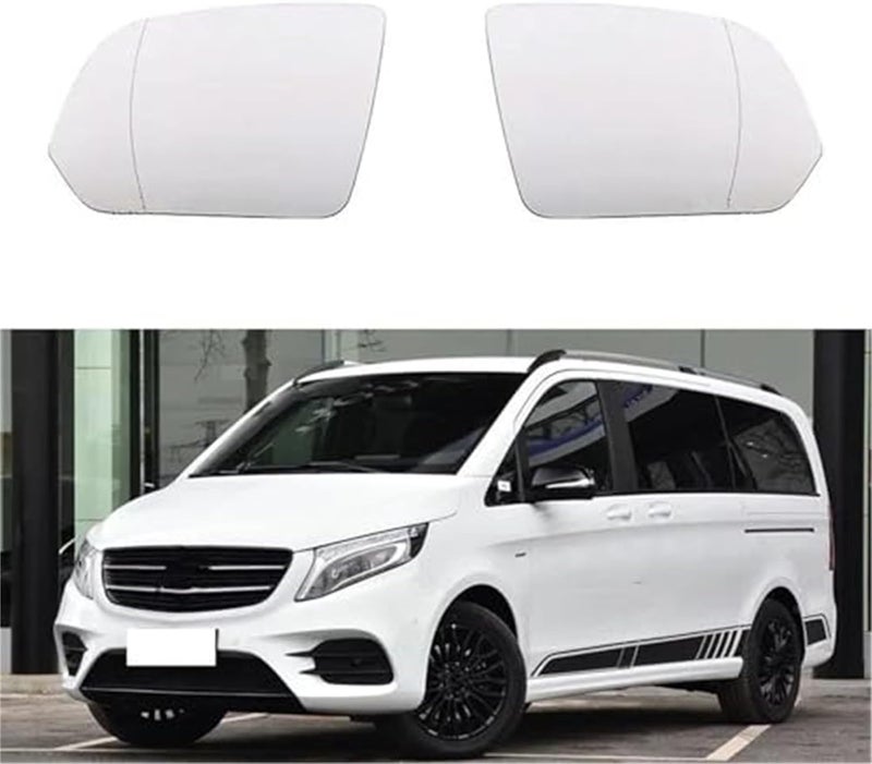 Wivplex Heated Side Mirror Glass for Benz V Class and Vito - Image 3
