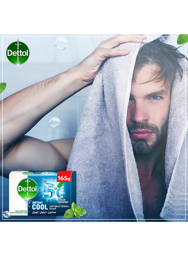 Dettol 4-Piece Fresh Anti-Bacterial Bar Soap Set 660grams - Image 4