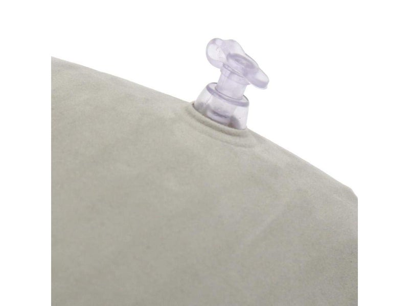 IVAR IVAR 3 in 1 Travel Set Inflatable Neck Pillow Eye Mask and Ear Plugs Airline Travel Kit Grey - Image 4
