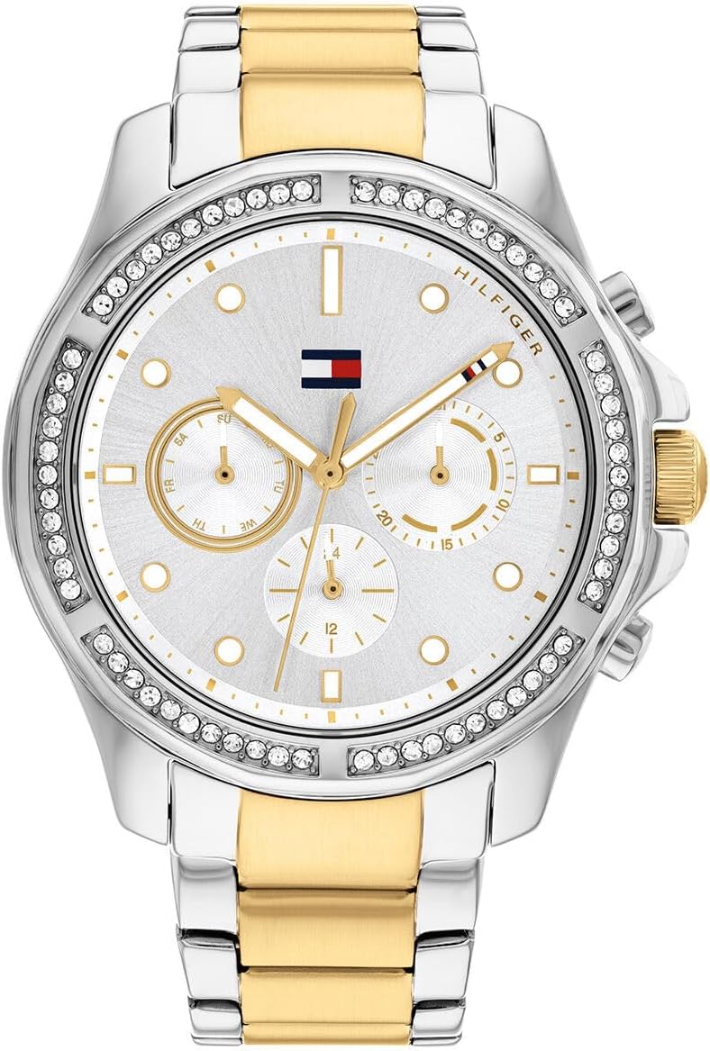 Tommy Hilfiger Women's Two Tone Stainless Steel Watch - Image 1