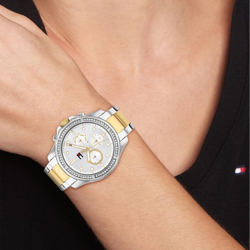 Tommy Hilfiger Women's Two Tone Stainless Steel Watch - Image 4