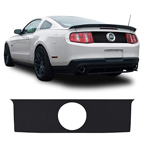 GOMU Trunk Rear Decklid Trim Overlay Pre Cut Graphic Vinyl Decal Compatible with Ford Mustang 2010 2011 2012 2013 2014 - Matte Black - Image 2