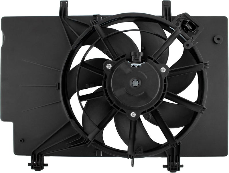 Boxi مجموعة مروحة تبريد المحرك BOXI لفورد فيستا 2011-2017 L4 1.6L مع تكييف الهواء - Image 2