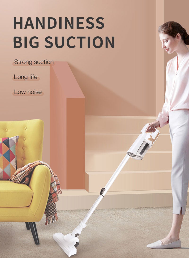 Sharpdo Handheld Electric Wired Household Vacuum Cleaner 500ml 700W SV-1300 White - Image 1