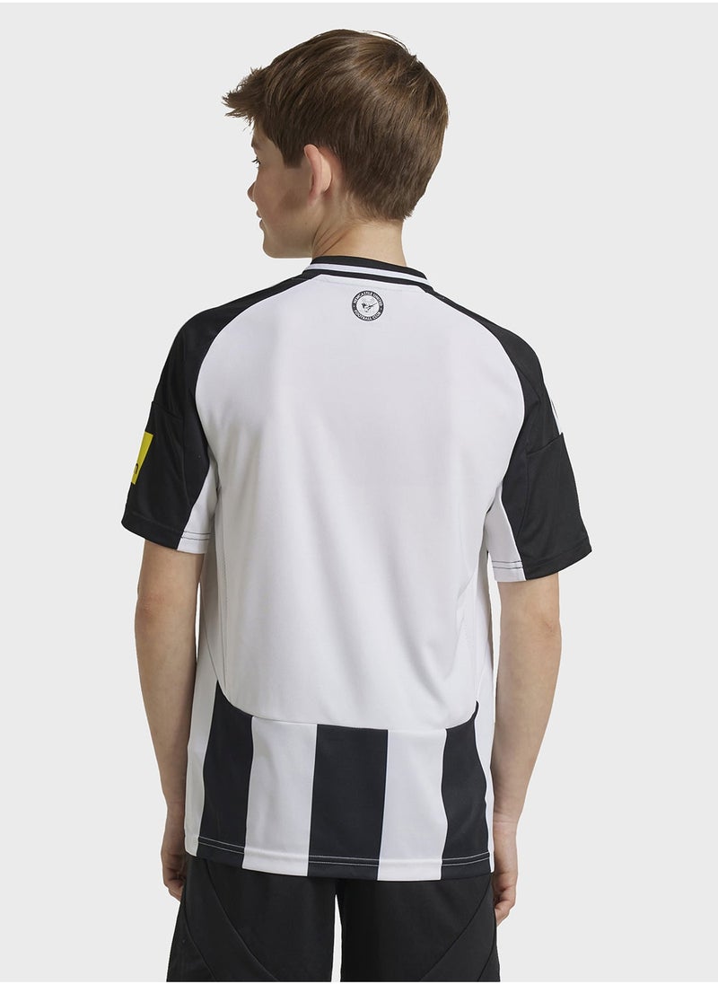 Adidas قمصان ملعب نيوكاسل ستاديوم المنزلية للشباب 24/25  - Image 2