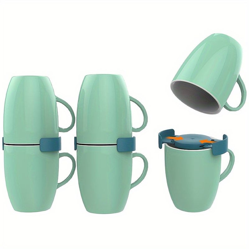 Black 6pcs Coffee Cup Mugs Storage Rack with Stacker for Kitchen Cabinet - Image 4